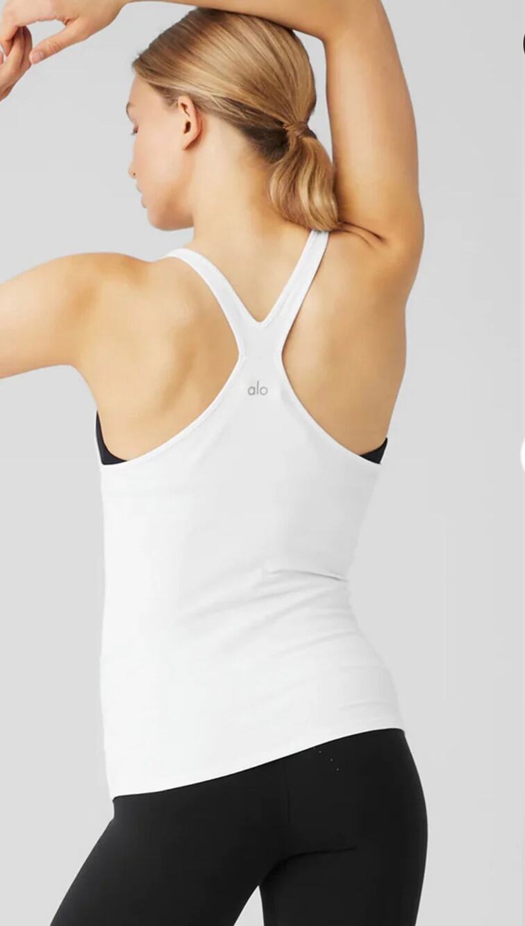 Alo Yoga Select Tank - White size XS (new)